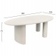 ΤΡΑΠΕΖΙ ΤΡΑΠΕΖΑΡΙΑΣ FIBER CEMENT ΟΒΑΛ VOLPE HM6599.02 ΜΠΕΖ 240x100x75Υεκ