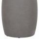 ΤΡΑΠΕΖΙ ΒΟΗΘΗΤΙΚΟ FIBER CEMENT ΣΤΡΟΓΓΥΛΟ HIKARI HM6593.01 ΓΚΡΙ Φ46x48Υεκ.