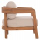 LOUNGE ΣΕΤ SOLARA HM10892 ΤΡΑΠΕΖΑΚΙ & 2 ΠΟΛΥΘΡΟΝΕΣ--ΞΥΛΟ ΑΚΑΚΙΑΣ--ΕΚΡΟΥ ΜΑΞΙΛΑΡΙΑ