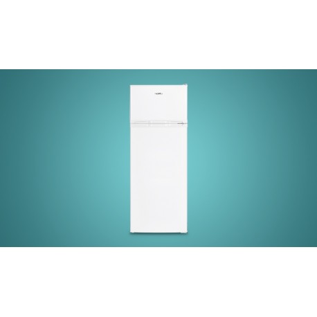 Nobu NBD143WE Ψυγείο Δίπορτο 206lt Υ143xΠ56xΒ54.5εκ. Λευκό E