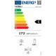 Nobu NBD143WE Ψυγείο Δίπορτο 206lt Υ143xΠ56xΒ54.5εκ. Λευκό E