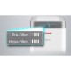 Inventor Quality QLT-550 Καθαριστής & Ιονιστής Αέρα Παροχή 525 m³/h Κάλυψη 85 m² 35W Λευκό