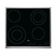 AEG 3000 Radiant Hob TA64RA00XB Κεραμική Εστία με Πλαίσιο μη Αυτόνομη 51.6x57.6εκ.