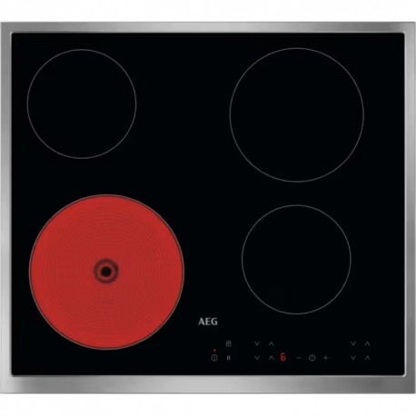 AEG TN64RA00XB Κεραμική Εστία Αυτόνομη 57.6x51.6εκ.