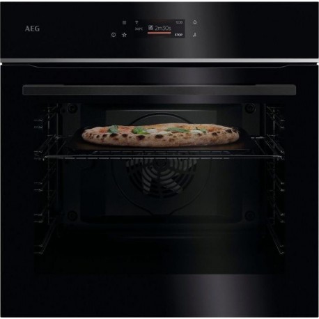 AEG TX7PB63FSB Pizza Expert Φούρνος Ηλεκτρικός Άνω Πάγκου 72lt με Πυρόλυση 56cm A++