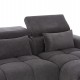 ΚΑΝΑΠΕΣ ΔΕΞΙΑ ΓΩΝΙΑ DIVYA HM3267.12R ΓΚΡΙ ΥΦΑΣΜΑ 260x100-174x104Υεκ.