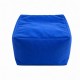 41241-213733-53 Μπλέ Αδιάβροχο Ανεξίτηλο Πούφ 53x53x33(h)cm