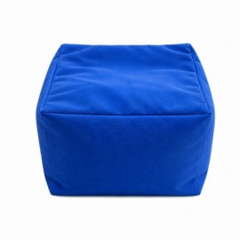 41241-213733-53 Μπλέ Αδιάβροχο Ανεξίτηλο Πούφ 53x53x33(h)cm