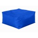 41257-22530-53 Μπλέ Αδιάβροχο Ανεξίτηλο Πούφ 75x75x35(h)cm