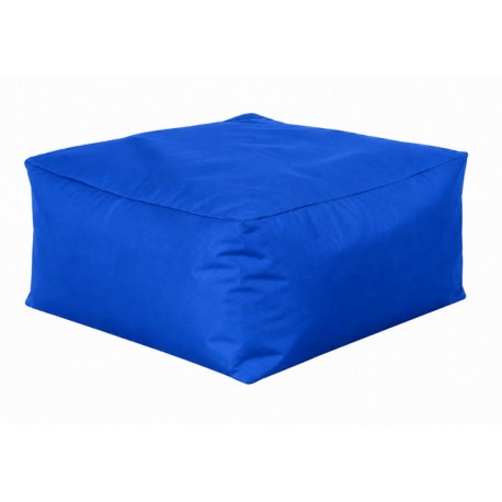 41257-22530-53 Μπλέ Αδιάβροχο Ανεξίτηλο Πούφ 75x75x35(h)cm