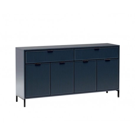 JAR045/5 Μπουφές LINKA 165 μπλε indigo 165x41x86