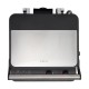 06-38465 ESTIA ΣΑΝΤΟΥΙΤΣΙΕΡΑ ΓΚΡΙΛΙΕΡΑ INOXSENSE 4 ΘΕΣΕΩΝ 2000W ΜΕ ΑΠΟΣΠΩΜΕΝΕΣ ΑΝΤΙΚΟΛΛΗΤΙΚΕΣ ΠΛΑΚΕΣ