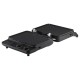 06-38465 ESTIA ΣΑΝΤΟΥΙΤΣΙΕΡΑ ΓΚΡΙΛΙΕΡΑ INOXSENSE 4 ΘΕΣΕΩΝ 2000W ΜΕ ΑΠΟΣΠΩΜΕΝΕΣ ΑΝΤΙΚΟΛΛΗΤΙΚΕΣ ΠΛΑΚΕΣ