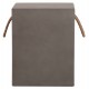 ΣΚΑΜΠΟ ΤΕΤΡΑΓΩΝΟ FIBER CEMENT ΜΕ ΧΕΡΟΥΛΙΑ ZAK HM6581.01 ΣΕ ΓΚΡΙ 36x36x45.5Υεκ