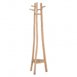 ΚΑΛΟΓΕΡΟΣ ΜΕ 3 ΚΟΛΩΝΕΣ TRIDEM HM4881 ΞΥΛΟ TEAK ΣΕ ΦΥΣΙΚΟ 52x52x200Υεκ.