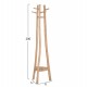 ΚΑΛΟΓΕΡΟΣ ΜΕ 3 ΚΟΛΩΝΕΣ TRIDEM HM4881 ΞΥΛΟ TEAK ΣΕ ΦΥΣΙΚΟ 52x52x200Υεκ.
