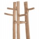 ΚΑΛΟΓΕΡΟΣ ΜΕ 3 ΚΟΛΩΝΕΣ TRIDEM HM4881 ΞΥΛΟ TEAK ΣΕ ΦΥΣΙΚΟ 52x52x200Υεκ.