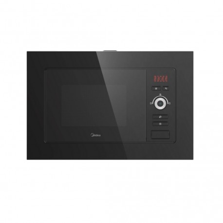 Midea MW 20 DI BK Εντοιχιζόμενος Φούρνος Μικροκυμάτων με Grill 20lt Μαύρος