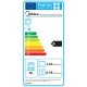 Midea MFO24D-ME4R10F(WH) Ελεύθερη Ηλεκτρική Κουζίνα 60cm 4 Εστίες Κεραμικές 70Lt 10 Πρ/τα Class A  Αέρας & Grill Λευκό Α