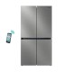 Midea MDRM923CIE46M Ψυγείο Ντουλάπα 706lt Full No Frost Υ177.5xΠ90.8xΒ73.6cm Inox E