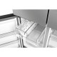 Midea MDRM923CIE46M Ψυγείο Ντουλάπα 706lt Full No Frost Υ177.5xΠ90.8xΒ73.6cm Inox E