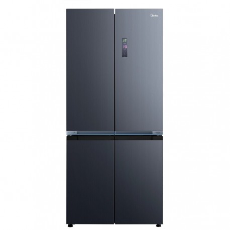 Midea MDRM587BIE70 Ψυγείο Ντουλάπα 450lt Full No Frost Υ191xΠ75.3xΒ60cm Μαύρο E