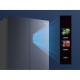 Midea MDRM587BIE70 Ψυγείο Ντουλάπα 450lt Full No Frost Υ191xΠ75.3xΒ60cm Μαύρο E