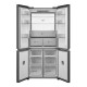 Midea MDRM587BIE70 Ψυγείο Ντουλάπα 450lt Full No Frost Υ191xΠ75.3xΒ60cm Μαύρο E