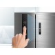 Midea MDRM587BIE70 Ψυγείο Ντουλάπα 450lt Full No Frost Υ191xΠ75.3xΒ60cm Μαύρο E
