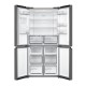 Midea 632FGD46W Ψυγειοκαταψύκτης 470lt No Frost Υ177.5xΠ83.3xΒ65.3cm Inox D