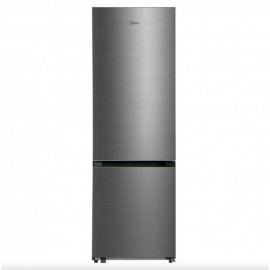 Midea MDRB457FGE46 Ελεύθερος Ψυγειοκαταψύκτης No Frost E  330 Lt, 186x59.5x57.1 cm Inox E