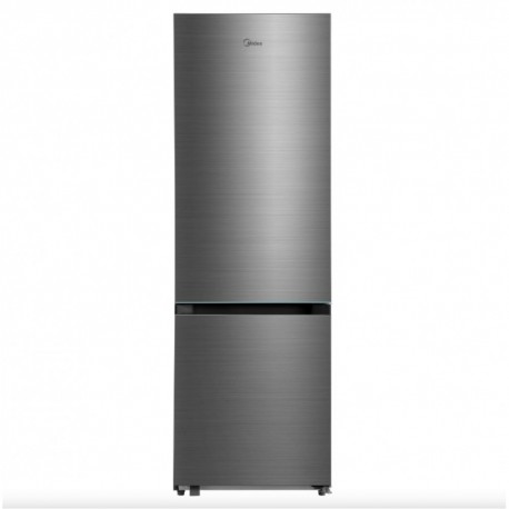Midea MDRB457FGE46 Ελεύθερος Ψυγειοκαταψύκτης No Frost E  330 Lt, 186x59.5x57.1 cm Inox E