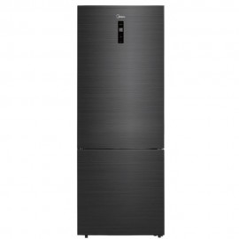 Midea MDRB593FGE45 Ελεύθερος Ψυγειοκαταψύκτης Total No Frost  E 435 Lt, 188x70x66.6 cm Dark Inox E