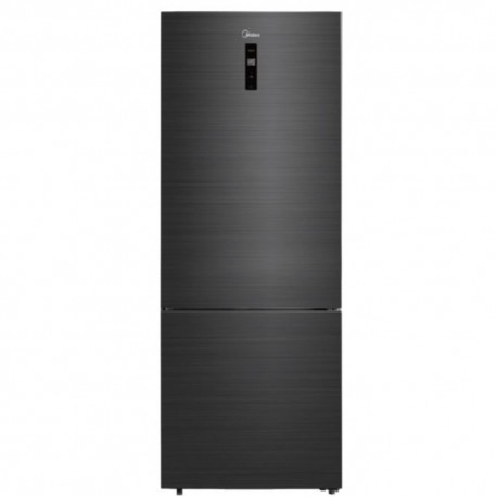 Midea MDRB593FGE45 Ελεύθερος Ψυγειοκαταψύκτης Total No Frost  E 435 Lt, 188x70x66.6 cm Dark Inox E
