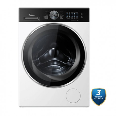Midea MF210W80BA20/W-GR Πλυντήριο Ρούχων 8kg 1400 Στροφών A