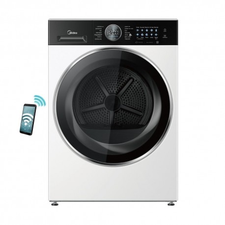 Midea MD210H100BW/W-GR Στεγνωτήριο Ρούχων με Αντλία Θερμότητας B