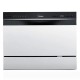 Midea MDWTT0602MW-W Πλυντήριο Πιάτων Πάγκου για 6 Σερβίτσια 55cm με Wi-Fi Λευκό D