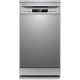 Midea MDWEF1034DSS-W Πλυντήριο Πιάτων Ελεύθερο για 10 Σερβίτσια 45cm Inox C