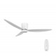 Beacon Lucci Array 8021610649 Ανεμιστήρας Οροφής 137cm 35W με Φως & Τηλεχειριστήριο Λευκός