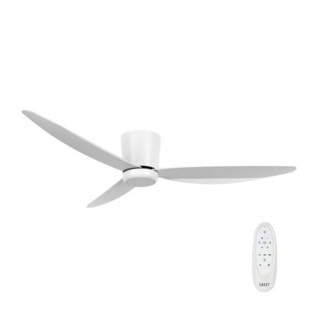Beacon Lucci Array 8021610649 Ανεμιστήρας Οροφής 137cm 35W με Φως & Τηλεχειριστήριο Λευκός