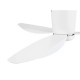 Beacon Lucci Array 8021610649 Ανεμιστήρας Οροφής 137cm 35W με Φως & Τηλεχειριστήριο Λευκός