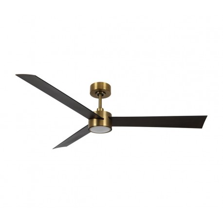 Lucci Air Climate IV 8021610549 Ανεμιστήρας Οροφής 132cm με Φως Καφέ / Χρυσός