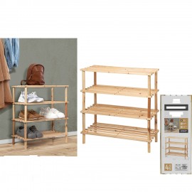 06512596 Παπουτσοθήκη WoodHandy Ξύλο 63x26.5x67cm