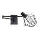 77-8381 SE21-BL-52-GR1 ADEPT WALL LAMP Black Wall Lamp with Switcher and Black Metal Grid+