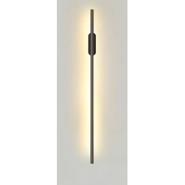 77-50484 SE LED 80 GINNA BLACK WALL LAMP 12W  3CCT WITH MEMORY 2 YEARS WARRANTY Δ1