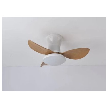 77-50627 SE LED F65 ADAM WHITE-LIGHT BROWN FAN 25W SMART WITH CONTROL 65x65x20cm 3000k-6500k 85-265V 2 Y