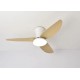 77-50631 SE LED F100 WINDY WHITE-LIGHT BROWN FAN 30W SMART WITH CONTROL 100x100x50cm 3000k-6500k 85-265V