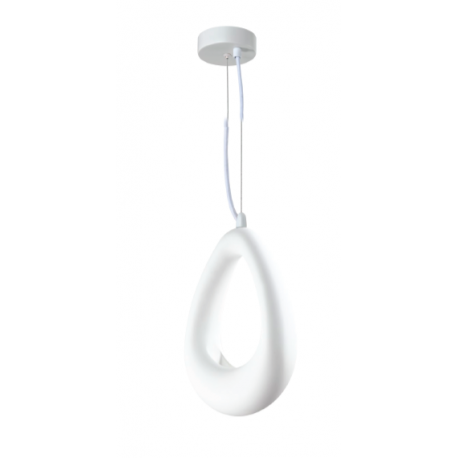 4103-A-White Inlight Κρεμαστό Γύψινο Φωτιστικό G9, Λευκό, D:27,6x40,5cm (4103-A-White)