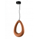 4103-A-Terracotta Inlight Κρεμαστό Γύψινο Φωτιστικό G9, Κεραμιδί, D:27,6x40,5cm (4103-A-Terracotta)