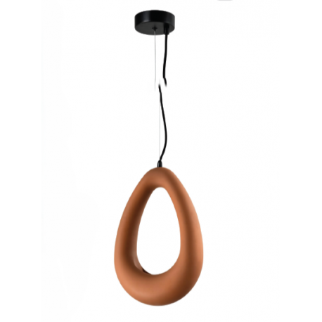 4103-A-Terracotta Inlight Κρεμαστό Γύψινο Φωτιστικό G9, Κεραμιδί, D:27,6x40,5cm (4103-A-Terracotta)